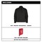 Milwaukee Tool Men's Heated Jacket, Black, Heats 3 to 12 hours , 12 V 3 Outside Pockets, XL M100B-20XL - alternate 9
