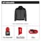 Milwaukee Tool M12 Heated TOUGHSHELL Men's Jacket, Gray, Heats 3 to 12 Hours, 2 Outside Pockets, 3XL M102G-213X - alternate 7
