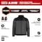 Milwaukee Tool M12 Heated TOUGHSHELL Men's Jacket, Gray, Heats 3 to 12 Hours, 2 Outside Pockets, M M102G-21M - alternate 7
