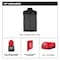 Milwaukee Tool Axis Heated Vest, Polyester, 2 to 8 hours Heating Time, 3 Heat Settings, Gray, 3XL M300G-213X - alternate 10
