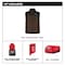 Milwaukee Tool Axis Heated Vest, Polyester, 2 to 8 hours Heating Time, 3 Heat Settings, Brown, XL M300N-21XL - alternate 15