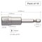 Vessel Power Bit 1/4" Hex B, A/F3/8"x65 Pr, PK10 MB45AF9665 - alternate 2
