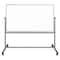 Luxor 72 in  x 40 in  Mobile Magnetic Combination Ghost Grid/Whiteboard MB7240LB - alternate 2
