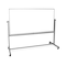 Luxor Double-Sided Magnetic Whiteboard, 72"W x 48"H MB7248WW - alternate 2