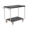 Little Giant Instrument Cart, Vinyl (Shelf), 1000 lb Load Capacity, 2 Shelves MIC2436 - alternate 2