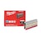 Milwaukee Tool Cable Staples, 9 ga, Diamond Crown, 1-3/4 in Leg L, Aluminum, 960 PK MPU134-960 - alternate 1