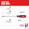 Milwaukee Tool 3/8 in. x 8 in. Slotted Cushion Grip Demolition Screwdriver (Made in USA) MT210 - alternate 4