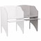 Flash Furniture Add-On Study Carrel, Nebule Grey MT-M6202-GY-ADD-GG - alternate 4