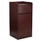 Flash Furniture 36 gal. Laminate Trash Can, Mahogany MT-M8520-TRA-MAH-GG - alternate 2