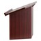 Flash Furniture Foldable Tabletop Lectern, Mahogany, 27" W, 16.25" L, 19" H, Laminate, Red MT-M8833-LECT-GG - alternate 9