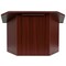 Flash Furniture Foldable Tabletop Lectern, Mahogany, 27" W, 16.25" L, 19" H, Laminate, Red MT-M8833-LECT-GG - alternate 10