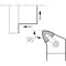 Kyocera Turning Toolholder, MWLNL 164D MWLNL164D - alternate 3