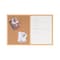 Mastervision MasterVision Maya Series Combo Whiteboard/Cork Board, Wall Mount, 36"x48", Wood Frame MX141212319 - alternate 5