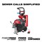 Milwaukee Tool MX FUEL Sewer Drum Machine w/ POWERTREDZ for 5/8 in to 3/4 in Cable MXF501-1CP - alternate 9