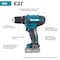 Makita Max Cxt(R) 3/8" Driver-Drill Kit 12V FD09R1 - alternate 6