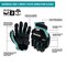 Makita Advan Impact Rated / Demolition Glove, M T-04276 - alternate 2