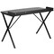 Flash Furniture Computer Desk Computer Desk, Black, 23-5/8" D X 31-1/2" H, 47-1/4" W X Laminate, Black NAN-2140-BK-GG - alternate 2