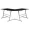 Flash Furniture Black Glass L-Shape Corner Computer Desk NAN-CD-22181-BK-GG - alternate 7