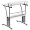 Flash Furniture Computer Desk Clifton Desk, White, 23-1/2" D X 33-1/8" H, 27-7/8" W X Laminate, White NAN-CLIFTON-WH-GG - alternate 8