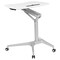 Flash Furniture White Mobile Sit to Stand Desk NAN-IP-10-WH-GG - alternate 3
