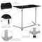 Flash Furniture Computer Desk Black Sit-Stand Computer Desk, Black NAN-IP-6-1-BK-GG - alternate 9