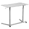 Flash Furniture Computer Desk Office Desk, 20-1/2" D X 29" to 40-3/4" H, 37-3/8" W X Plastic, Table Top: Laminate NAN-IP-6-1-GG - alternate 4