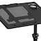 Flash Furniture Adjustable Height Steel Mobile Computer Desk Adjustable-Height Computer Stand, 17 1/2 in D X Black NAN-JG-06B-BK-GG - alternate 10