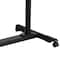 Flash Furniture Adjustable Height Steel Mobile Computer Desk Adjustable-Height Computer Stand, 17 1/2 in D X Black NAN-JG-06B-BK-GG - alternate 3