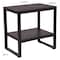 Flash Furniture Rectangle End Table, 23.5" W, 15.75" L, 24" H, Laminate, Wood Grain NAN-JH-1733-GG - alternate 3