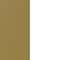 Flash Furniture Hampstead Collection Coffee Table - Modern White Finish Accent Table with Crisscross Brushed Gold Frame NAN-JH-1787CT-GG - alternate 9