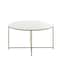 Flash Furniture Hampstead Collection Coffee Table - Modern White Finish Accent Table with Crisscross Brushed Gold Frame NAN-JH-1787CT-GG - alternate 8