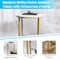 Flash Furniture Round End Table, Laminate, White NAN-JH-1787ET-GG - alternate 5