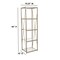 Flash Furniture Storage Shelf, Glass NAN-JH-1796BF-GG - alternate 5