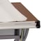 Flash Furniture Adjustable Table, 45.25" W, 28.25" L, 47.75" H, Laminate Top, Red NAN-JN-2433-GG - alternate 4