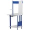 Flash Furniture Computer Desk Corner Computer Desk w/Hutch, Blue, 24" D X 57" H, 39" W X Laminate, Blue and White NAN-JN-2705-BL-GG - alternate 9