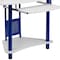 Flash Furniture Computer Desk Corner Computer Desk w/Hutch, Blue, 24" D X 57" H, 39" W X Laminate, Blue and White NAN-JN-2705-BL-GG - alternate 8