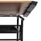 Flash Furniture Mobile Draft Table, 35-1/4" W, 31-1/4" H, Laminate Cherry NAN-JN-2739-GG - alternate 9