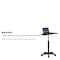 Flash Furniture Computer Desk Laptop Desk, Black, 13" D X 27-1/2" to 37-1/2" H, 25" W X Laminate, Black NAN-JN-2792-GG - alternate 5
