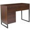 Flash Furniture Computer Desk Computer Desk, Black Metal Frame, Coffee, 19-1/2" D X 29-1/2" H, 41-1/4" W X Laminate NAN-NJ-HD10168-GG - alternate 4