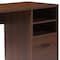 Flash Furniture Computer Desk Computer Desk, Black Metal Frame, Coffee, 19-1/2" D X 29-1/2" H, 41-1/4" W X Laminate NAN-NJ-HD10168-GG - alternate 10