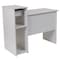 Flash Furniture Computer Desk Computer Desk with Shelves, Drawer, 19" D X 29-1/2" H, 42" W X White NAN-NJ-HD3518-W-GG - alternate 3
