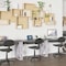 Flash Furniture Computer Desk Computer Desk, Pull-Out Keybrd Tray, Blk, 23-3/4" D X 29-1/4" H, 47-1/4" W X Laminate NAN-WK-004-GG - alternate 6