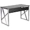 Flash Furniture Computer Desk Computer Desk, Pull-Out Keybrd Tray, Blk, 23-3/4" D X 29-1/4" H, 47-1/4" W X Laminate NAN-WK-004-GG - alternate 7