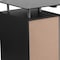 Flash Furniture Computer Desk Glass Top Desk w/3 Drawer Pedestal, Blk, 23-1/2" D X 29-1/2" H, 47-1/4" W X Black NAN-WK-021A-GG - alternate 7