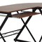 Flash Furniture L Shaped Desk Office Desk, 50" D X 29-3/4" H, 87" W X Laminate, Teakwood NAN-WK-109-GG - alternate 3