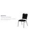 Flash Furniture Hercules Banquet Chair, Black Back, 17-3/4 in W 22" L 32-1/2" H, Vinyl Seat NG-108-SV-BK-VYL-GG - alternate 8