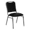 Flash Furniture Hercules Banquet Chair, Black Back, 17-3/4 in W 22" L 32-1/2" H, Vinyl Seat NG-108-SV-BK-VYL-GG - alternate 3