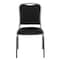 Flash Furniture Hercules Banquet Chair, Black Back, 17-3/4 in W 22" L 32-1/2" H, Vinyl Seat NG-108-SV-BK-VYL-GG - alternate 9