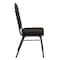 Flash Furniture Hercules Banquet Chair, Brown Back, 17-1/4 in W 20-1/4" L 38" H, Fabric Seat NG-C01-BROWN-GV-GG - alternate 9