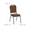 Flash Furniture Hercules Banquet Chair, 17-1/4 in W 20-1/4" L 38" H, Fabric Seat NG-C01-COFFEE-GV-GG - alternate 8